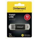 MEMORIA USB INTENSO 32GB TIPO A C FLASH 3.2