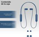 AURICULARES SONY WIC100L BLUE BLUETOOTH