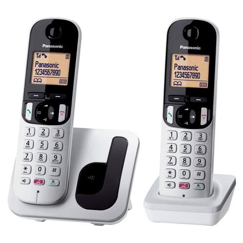 Teléfono Inalámbrico Panasonic KX-TGC252SPS Gris-negro