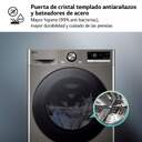 Lavadora LG F4WR7010AGS LVD. LG F4WR7010AGS 10K 1400R INOX STEAM WIFI