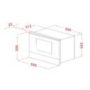 MICR. TEKA ML8220 GRIS MARCO GRIS 112030002