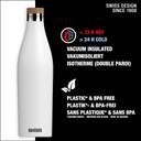 BOTELLA SIGG MERIDIAN WHITE  0.7L