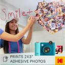 CAMARA KODAK SMILE  AZUL   PAPEL 20HOJAS