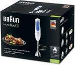 BATID. BRAUN MQ3100WH 750W S/A PIE INOX BLANCA