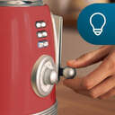 TOST. CECOTEC TOAST%%%amp;TASTE 800 VINTAGE RED 03259