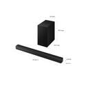 BARRASONIDO SAMSUNG HWB450F 2.1 300W DOLBY BT