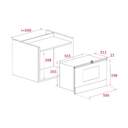 MICR. TEKA ML822BIS L 22L 850W BLANCO 40584302