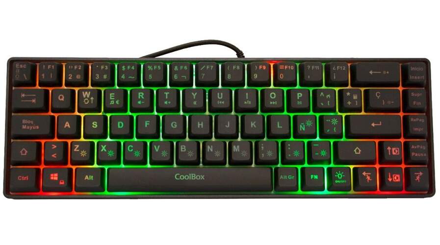 Teclado Coolbox TM065 RGB