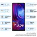 SMARTPHONE VIVO Y33S NFC 8/128 6,58%%%quot; MIRROR BLACK