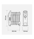 RADIADOR ACEITE U.BLUE GRANADELLA 700W