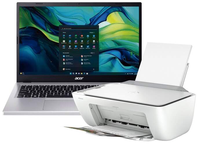 Pack Port&aacute;til Acer AG15-71P + Impresora HP 2810
