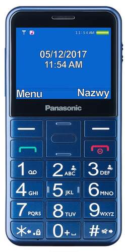 Teléfono movil Panasonic KXTU155EXCN 5 Azul