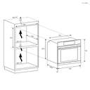HORNO HOOVER HOC3B1158BI 70L MF GT INOX