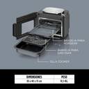 FREIDORA AIRE NINJA SFP700EU HORNO 1780W 12,5L