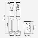BATID. U.BLUE TWISTY 7070X 700W DC S/A PIE INOX