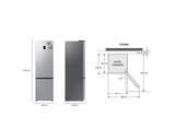 FRICOM. SAMSUNG RB38C675DSAEF 203x60 NF INOX DSP