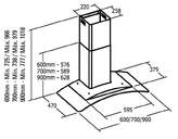 CAMP. CATA C GLASS 600 05208/02005101   400m3h E