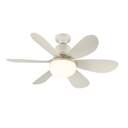 VENTILADOR TECHO CRISTAL NIKIYA 18W ROSCA E27 MD