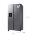 FRI. SAMSUNG RS80F66KCTEF 179x92 DISP INOX