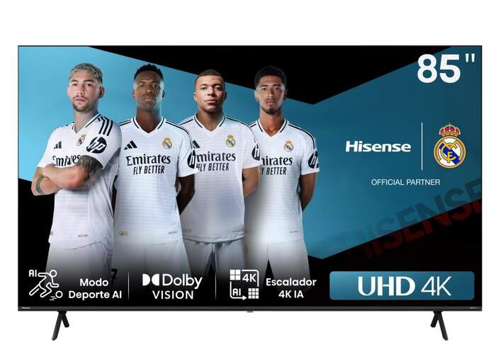 TV Hisense 85" DLED 85A6N