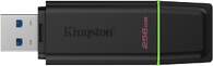 MEMORIA USB KINGSTON 256GB USB 3.2 EXODIA BLACK/GR
