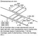ENCIM. BALAY 3ETG631HB 1F 30CM BISELADA