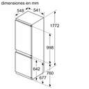 FRICOM. BOSCH KIN86VSE0 260L 177x54 NF INT