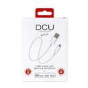 CABLE DCU LIGHTNING a USB A 3M BLANCO
