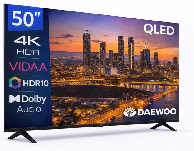 TV Daewoo 50" QLED 50VB56QV TV Daewoo 50" QLED 50VB56QV