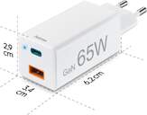 CARGADOR HAMA 00201643 1XUSB A   1USB C GAN 65W