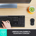 TECLADO RATON LOGITECH MK270 WIRELESS USB