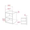 MICR. TEKA MLEG820FI 20L 800W GRILL NEGRO 11206000