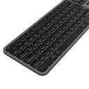 TECLADO PHOENIX K300 BLUETOOTH DUAL NEGRO