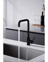 GRIFO COCINA IMEX GCR004NG LOIRA NEGRO MATE