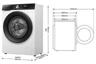 LVD. HISENSE WF3S9043BW3 9K 1400R BCA