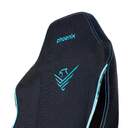 SILLA GAMING PHOENIX MONARCH TELA GRIS NEGRA R