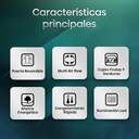 FRICOM. HISENSE RB390N4BWC 186x60x59 NF BCO DSP