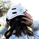 CASCO INTELIGENTE SMARTGYRO SMART PRO L BLANC BLUE