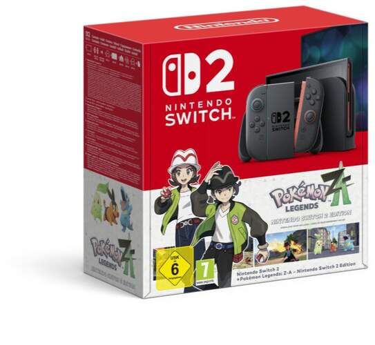 Pack Nintendo Switch 2 con Leyendas Pok&eacute;mon Z-A