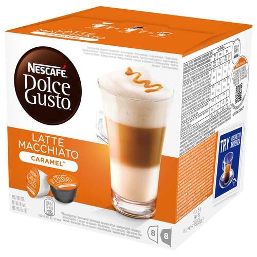 Cápsulas Dolce Gusto Latte Macchiato Caramelo