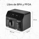 FREIDORA AIRE UFESA STORM 9L(5,5L 3,5L)DOBL.SIMULT