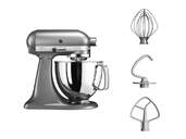 ROBOT COCINA KITCHENAID 5KSM125ECU 4,8L 4AC.SILV.O