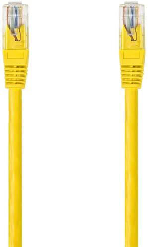 Conexión DCU UTP Cat5e Amarillo 3 metros