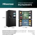 FRI. HISENSE RQ760N4IFE 179x92x73 4P NF DISP DSP