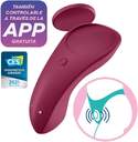 SATISFYER SEXY SECRET WINE RED BLUETOOTH