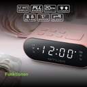 RADIO RELOJ MUSE M-10 CPK FM ROSA
