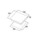 ENCIM. CATA IB6303BK 3F INDUCCION 63101/12