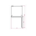 FRICOM. TEKA RBF78725 192x70 NF CRISTAL BLANCO