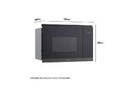 MICR. LG MG7Z2593B GRILL 25L NEGRO DSP INT