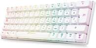 TECLADO PHOENIX MIRAGE RGB MECANICO GAMING BLANCO